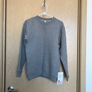 Size 6 All Yours Crew from Lululemon. NWT! Grey.